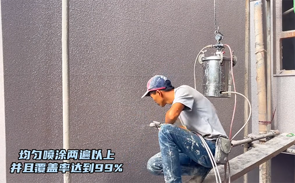 水包砂一天能噴多少平米?