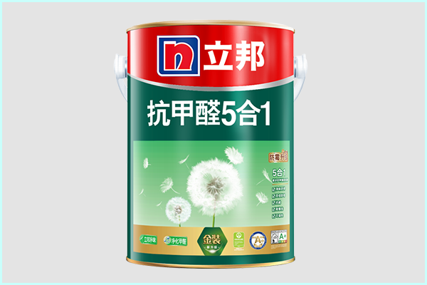 抗甲醛5合1墻面漆立邦多少錢?
