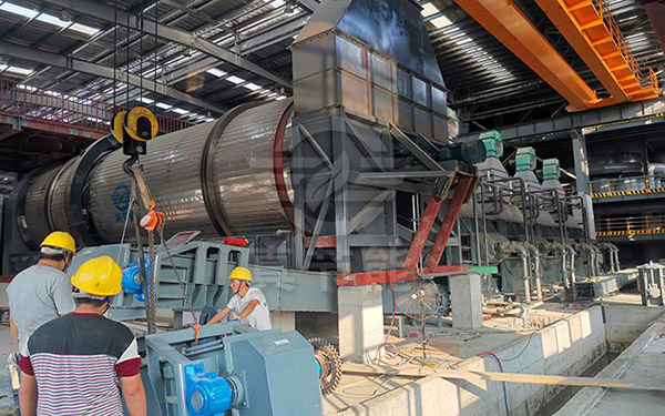 有機(jī)污泥烘干機(jī)安裝過程 有機(jī)污泥烘干機(jī)安裝過程